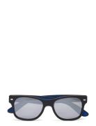 Mango Resin Frame Sunglasses Svart