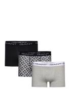 GANT G Pattern Trunk 3-Pack Svart