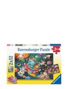 Ravensburger Animals In Space 2X12P Multi/patterned