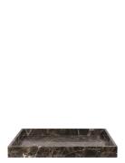 Mette Ditmer Marble Deco Tray Brun