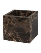 Marble Cube Home Storage Mini Boxes Brown Mette Ditmer