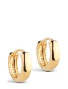 Enamel Copenhagen Classic Wide Hoops 15 Mm Guld