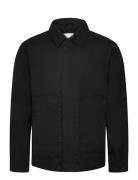 Garment Project Waxed Cotton Worker - Black Svart