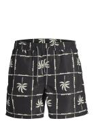 Jack & J S Jpstfiji Jjswim Oceanday Ss24 Ly Jnr Svart