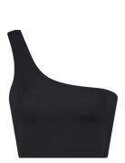 Girlfriend Collective Bianca Bra, Shoulder Svart