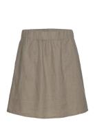 Rosemunde Linen Skirt Beige