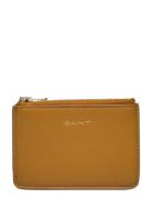 GANT Leather Zip Pouch Brun