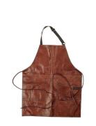 Leather Apron Home Textiles Kitchen Textiles Aprons Brown Scandinavian...