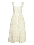 Bardot Malea Midi Dress Gul