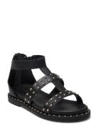 Sofie Schnoor Baby And Kids Sandal Leather Svart