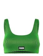 Puma Swim Puma Swim Women Ribbed Scoop Neck T Grön