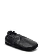 Melton Leather Shoe - Loafer Svart