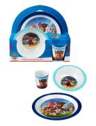 Barbo Leksaker Paw Patrol 3 Pcs Mealtime Set - Blue Multi/patterned