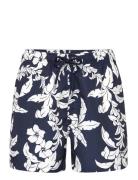 GANT Palm Lei Print Swim Shorts Blå