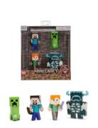 Jada Leksaker Minecraft 4-Pack 2.5" Figures Multi/patterned