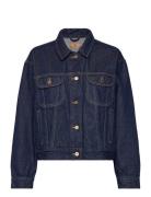 Nudie Jeans Berit Denim Jacket Classic Blue Blå