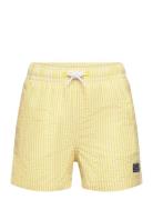 Mango Striped Swimming Trunks Gul