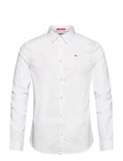 Tommy Jeans Tjm Original Stretch Shirt Vit