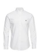 Polo Ralph Lauren Slim Fit Garment-Dyed Oxford Shirt Vit