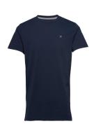 Hackett London Ss Logo Tee Marinblå