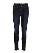 Lindex Trouser Denim Tova Dk Wash Blå