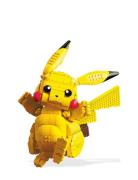 Mega Pokémon Building Toy Kit Jumbo Pikachu 12 Inch Action Figure For ...