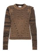 Second Female Adele Knit O-Neck Brun