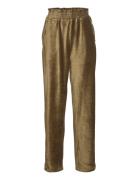 Coster Copenhagen Relaxed Pants In Soft Corduroy Grön