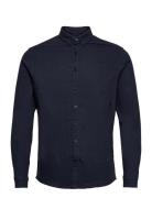 Kronstadt Johan Twill Shirt Marinblå