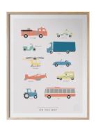 On The Way - På Engelska Home Kids Decor Posters & Frames Posters Mult...