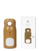 Water Bottle - Small - Bear - Ochre Home Meal Time Brown Fabelab