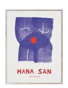 Hana San, 30X40 Home Kids Decor Posters & Frames Posters Multi/pattern...