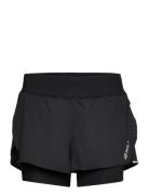 2XU Aero 2-In-1 4 Inch Shorts Svart