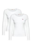 LEVI´S Women Ls 2 Pack Tee A0787 Ls 2 Pack Vit