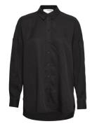 Selected Femme Slfsanni Ls Shirt Svart