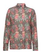 Lexington Clothing Edith Flower Print Viscose Shirt Multi/patterned