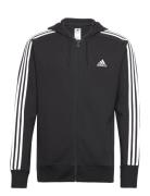 Adidas Sportswear M 3S Ft Fz Hd Svart