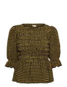 Notes Du Nord Georgia Top Khaki Green