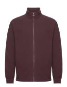 Adidas Originals Adicolor Classics Trefoil Teddy Fleece Jacket Burgund...