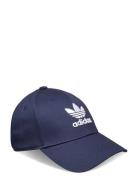 Adidas Originals Adicolor Classic Trefoil Baseball Cap Marinblå