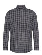 Selected Homme Slhregtimor Shirt Ls Cut Away Check Ex Marinblå