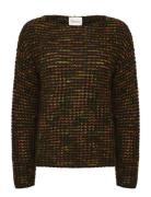 My Essential Wardrobe Swanmw Knit Pullover Multi/patterned