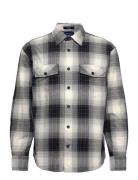 GANT D1. Rel Shadow Check Shirt Svart