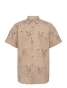 Makia Lynx Shirt Beige