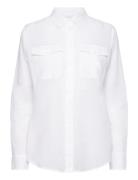 Lauren Ralph Lauren Cotton Voile Shirt Vit