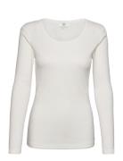 Noa Noa Sofiann T-Shirt Long Sleeve Vit