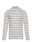 Tom Tailor Striped Rib Longsleeve Multi/patterned