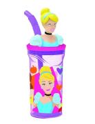 Princesses Disney Prinsesse, 3D Figur Krusflaske Rosa