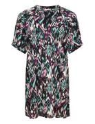 ONLY Carmakoma Caralona Life 2/4 Tunic Dress Aop Svart