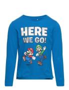 Name It Nmmadonis Mario Ls Top Bfu Blå